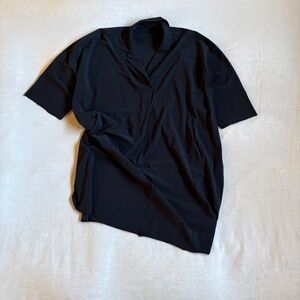 OSKA Tunic Dress in Techno Stretch